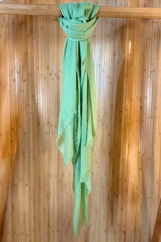 Classic Portobello Scarf Pistachio